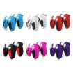 PS5 Splicing Color Silicone Gamepad Case with Rocker Caps (Black Red) - 2