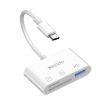 Yesido GS16 USB-C to USB 3.0/TF/SD Card OTG Adapter - White - 1