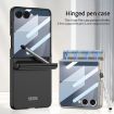 Galaxy Z Flip7 5G Magnetic Flip Case with Pen Box (Silver) - 5