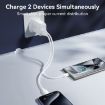 JOYROOM JR-TCF21 20W Dual Charger USB & Type-C UK Plug (White) - 4