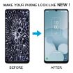 TCL 40 XL T608M OEM LCD Screen Digitizer Assembly with Frame - 6
