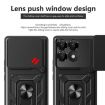 Xiaomi Poco F6 Pro Black TPU Hybrid Case with Sliding Camera Cover - 4
