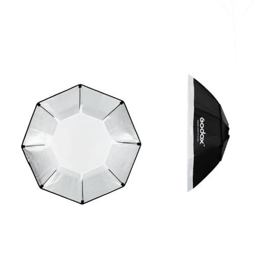 Godox 120cm Octagon Softbox with Bowens Mount for Studio Lighting - 1