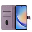 Ulefone Note 14 Purple Leather Case - Butterflies & Flowers - 4