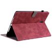Samsung Galaxy Tab S4 10.5 Red Tiger Pattern Flip Leather Case - 4
