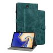Samsung Galaxy Tab S4 10.5 Tiger Pattern Flip Case Dark Green - 1