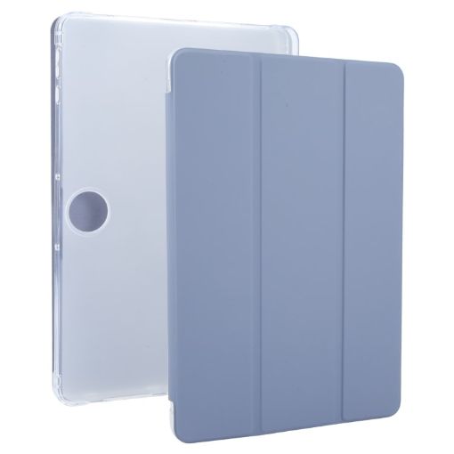 OnePlus Pad 2 Lavender Purple TPU Leather Case with Pen Slot - 1