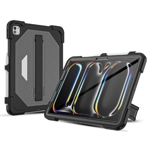 RedPepper Tri-Defense Black Case for iPad Pro 13 2024 - 1