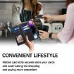 Samsung Galaxy A17 5G ESEBLE Wallet RFID Leather Case Black - 6