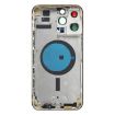 iPhone 14 Pro Max Gold Battery Back Cover with Side Keys & Tray - 3