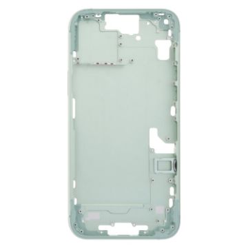 For iPhone 15 Plus Green Frame Bezel with Keys & Tray, CE EU Version - 1