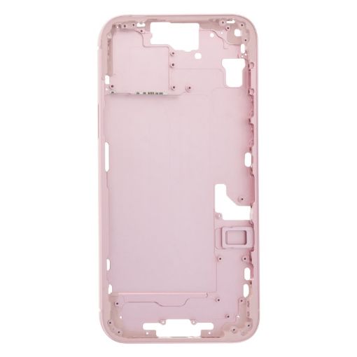 iPhone 15 Plus Pink Frame Bezel with Side Keys & Card Tray, China Version - 1