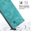 Samsung Galaxy A17 5G Green Embossed Leather Phone Case - 6