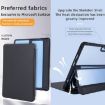 Surface Pro 9/10/11 Acrylic Leather Tablet Case (Black) - 2