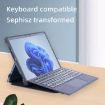 Surface Pro 9/10/11 Acrylic Leather Tablet Case (Black) - 5