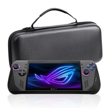 ASUS ROG Ally X EVA Leather Pattern Handbag (Black) - 1