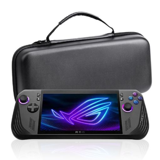 ASUS ROG Ally X EVA Leather Pattern Handbag (Black) - 1
