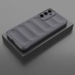 Samsung Galaxy A16 5G Phone Case - Magic Shield TPU + Flannel, Dark Grey - 2