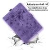 OnePlus Pad/Pad Pro 12.1 Cartoon Sakura Cat Leather Case (Purple) - 6