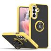 Samsung Galaxy A17 5G TPU + PC Phone Case with Ring (Yellow) - 1