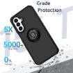 Samsung Galaxy A17 5G TPU + PC Phone Case with Ring (Yellow) - 2