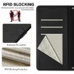 TCL 605/60 SE RFID Leather Phone Case, Black, Smile Embossing - 6