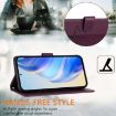 Ulefone Note 14 Violet RFID Leather Case with Smile Embossing - 5