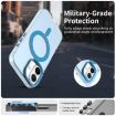 iPhone 17 Blue Candy Magsafe Hybrid PC TPU Case - 2