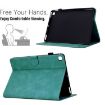Samsung Galaxy Tab A7 2020 Cats Embossed Leather Case (Light Blue) - 5