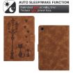 Galaxy Tab A8 10.5 2021 Brown Cat Leather Case - 4