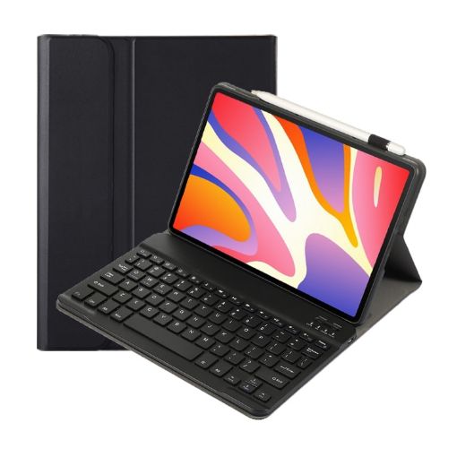 Huawei MatePad SE 11 AH21 Keyboard Leather Case (Black, 2024) - 1