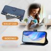 Ulefone Note 17 Pro Leather Wallet Phone Case, Multi-Card, Blue - 3