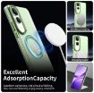 Vivo V50 Lite 5G Green Magsafe Candy Hybrid Phone Case - 2