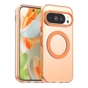 Google Pixel 10 Pro XL Orange Magsafe Hybrid TPU Phone Case - 1