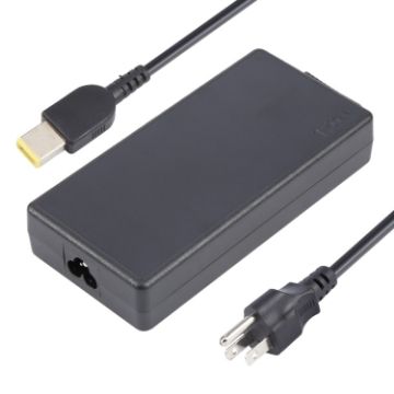 170W 20V 8.5A Lenovo Laptop Power Adapter, US Plug, USB Jack - 1
