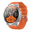 LEMFO K66 Smart Watch, 1.85" Bluetooth, Heart Rate/Blood Oxygen, Orange - 1