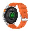 LEMFO K66 Smart Watch, 1.85" Bluetooth, Heart Rate/Blood Oxygen, Orange - 3