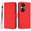 Ulefone Note 17 Pro Red Leather Case with Lanyard - Skin Feel - 2