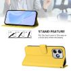 Ulefone Note 18 Ultra Leather Phone Case with Lanyard - Yellow - 3