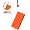 Samsung Galaxy A17 5G Leather Case with Lanyard - Orange - 6