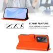 OPPO A5 5G/A3 Pro 5G Leather Case with Lanyard (Orange) - 3