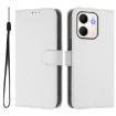 OPPO A5X Leather Case with Lanyard, 4G/5G, Solid White - 2