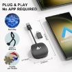 Wired to Wireless CarPlay USB Adapter for Android, Square (Black) - 5