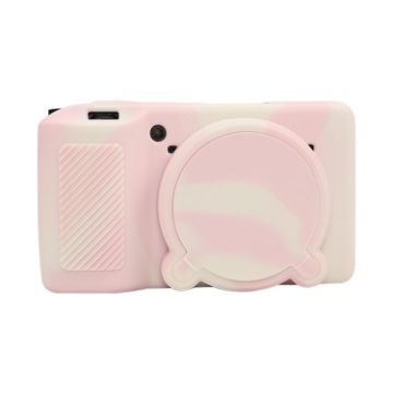 Ricoh GR III Mist Pink Soft Silicone Protective Case - 1