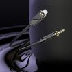 hoco UPA30 Grey 8 Pin to 3.5mm Digital Audio Cable - 5