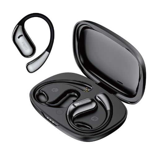 RBS S18 OWS Ultra Open Wireless Bluetooth Earphones Black - 1