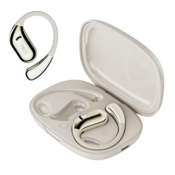 RBS S18 OWS Ultra Open Wireless Bluetooth Earphones - Creamy White - 1