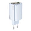 hoco N49 Glorious PD65W Fast Charger, EU Plug, 2 Type-C & USB-A Ports - 2
