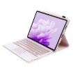 For Honor Pad X9/X8 Pro 11.5 Bluetooth Keyboard Case (Pink White) - 4
