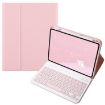 Pink Leather Keyboard Case for Infinix Xpad 11" Candy Color Keys - 1